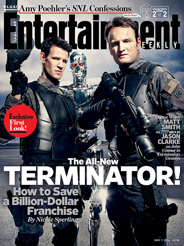 Jason Clarke is John Connor and with the help of Doctor Who's Matt Smith will surely prevail over SkyNet
