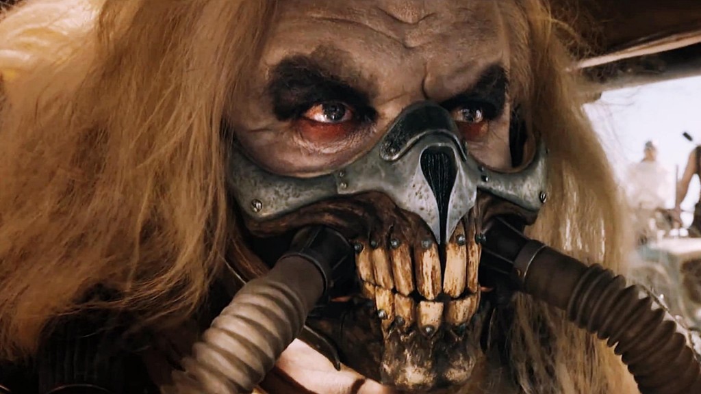 WTF. Dude. Srsly, you need to go see a dentist. Mad Max: Fury Road in theatres May 15, 2015.