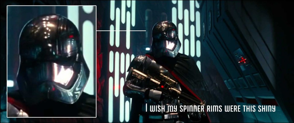 Captain Phasma the Chrome Trooper